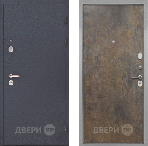 Входная металлическая Дверь Интекрон (INTECRON) Колизей Гладкая Гранж в Реутове