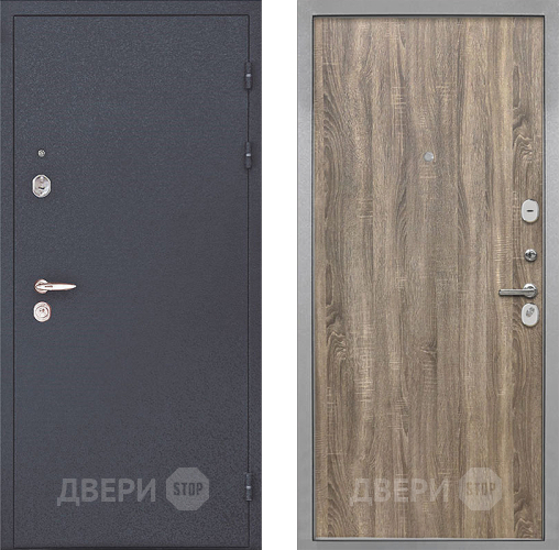 Входная металлическая Дверь Интекрон (INTECRON) Колизей Гладкая Дуб турин в Реутове