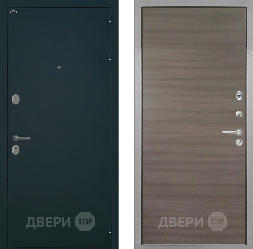 Входная металлическая Дверь Интекрон (INTECRON) Греция Гладкая Дуб тоскано поперечный в Реутове