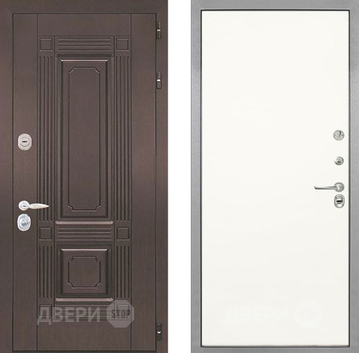 Входная металлическая Дверь Интекрон (INTECRON) Италия Гладкая Слоновая кость в Реутове