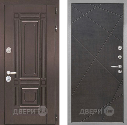 Дверь Интекрон (INTECRON) Италия Лучи-М Венге распил кофе в Реутове