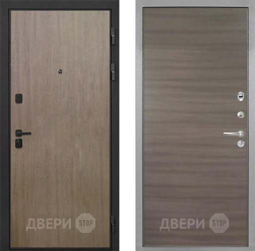 Входная металлическая Дверь Интекрон (INTECRON) Профит Black Венге Коричневый Гладкая Дуб тоскано поперечный в Реутове