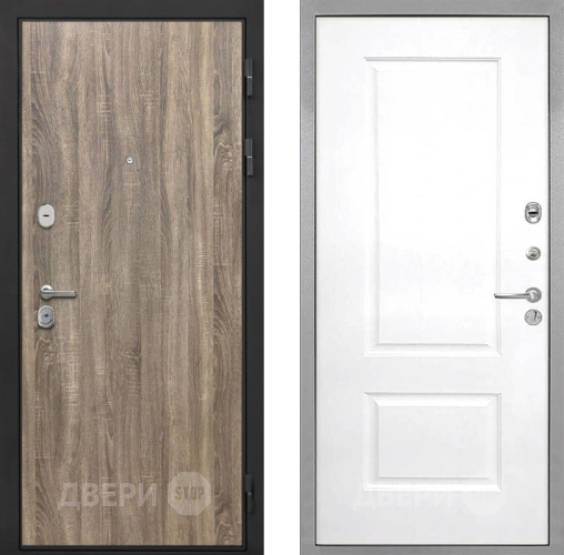 Дверь Интекрон (INTECRON) Гектор Дуб Турин Альба Роял Вуд белый в Реутове