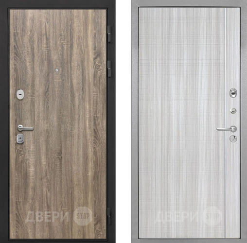 Дверь Интекрон (INTECRON) Гектор Дуб Турин В-07 с молдингом Сандал белый в Реутове