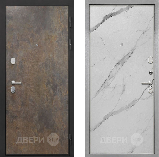 Дверь Интекрон (INTECRON) Гектор Гранж Гладкая Мрамор натуральный арктик в Реутове