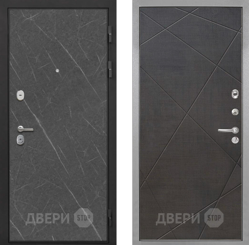 Входная металлическая Дверь Интекрон (INTECRON) Гектор Гранит Лава Оникс Лучи-М Венге распил кофе в Реутове