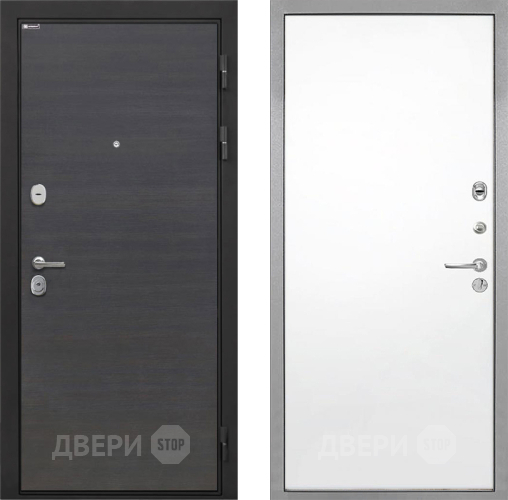 Входная металлическая Дверь Интекрон (INTECRON) Гектор Эковенге Гладкая Силк Сноу в Реутове