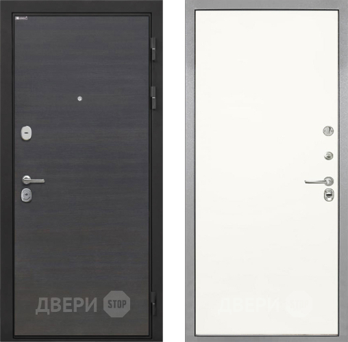 Входная металлическая Дверь Интекрон (INTECRON) Гектор Эковенге Гладкая Слоновая кость в Реутове