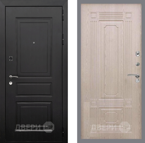 Входная металлическая Дверь Рекс (REX) 6 Венге FL-2 Беленый дуб в Реутове