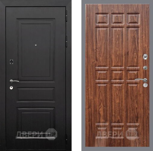 Входная металлическая Дверь Рекс (REX) 6 Венге FL-33 орех тисненый в Реутове