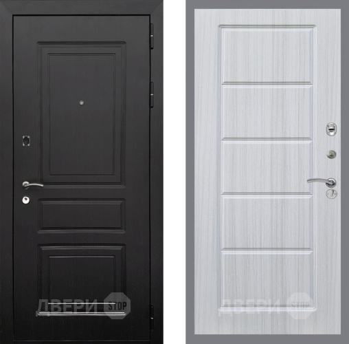 Входная металлическая Дверь Рекс (REX) 6 Венге FL-39 Сандал белый в Реутове