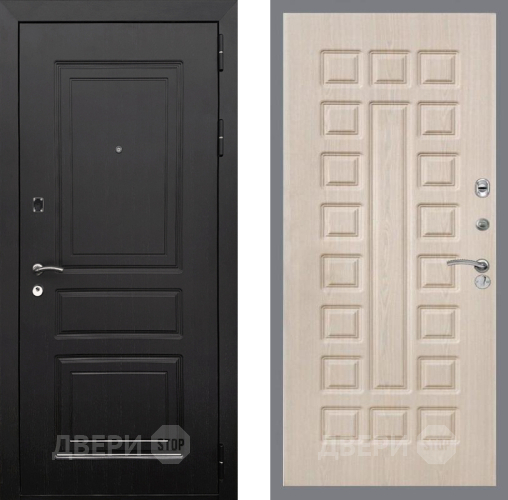 Входная металлическая Дверь Рекс (REX) 6 Венге FL-183 Беленый дуб в Реутове