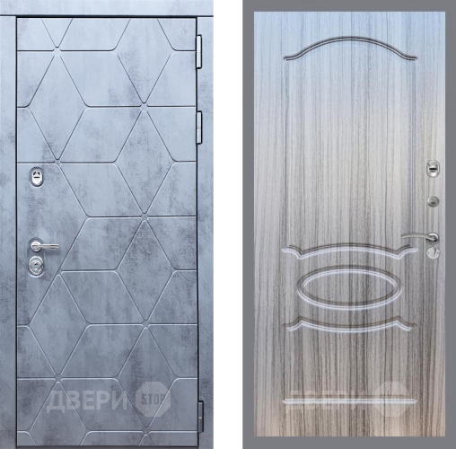 Входная металлическая Дверь Рекс (REX) 28 FL-128 Сандал грей в Реутове