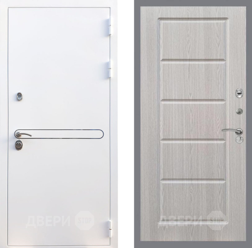 Входная металлическая Дверь Рекс (REX) 27 FL-39 Беленый дуб в Реутове