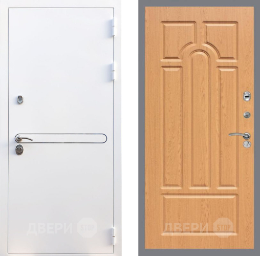 Входная металлическая Дверь Рекс (REX) 27 FL-58 Дуб в Реутове