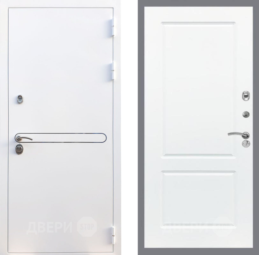 Входная металлическая Дверь Рекс (REX) 27 FL-117 Силк Сноу в Реутове