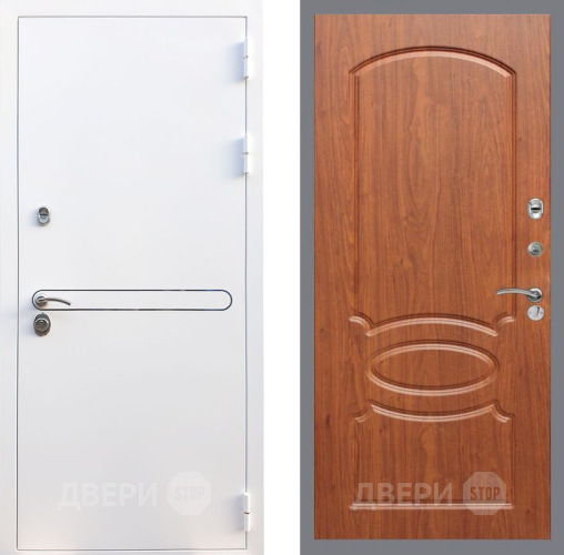 Входная металлическая Дверь Рекс (REX) 27 FL-128 Морёная берёза в Реутове