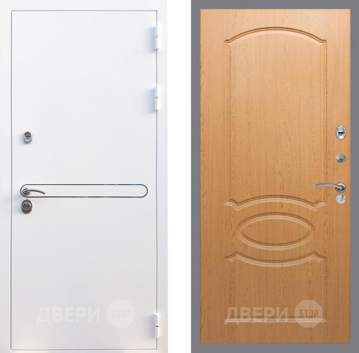 Входная металлическая Дверь Рекс (REX) 27 FL-128 Дуб в Реутове