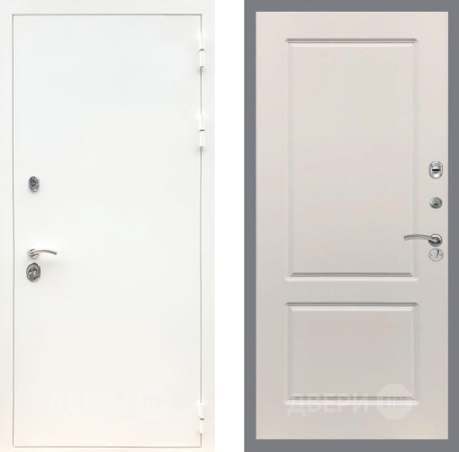 Дверь Рекс (REX) 5 Белая Шагрень FL-117 Шампань в Реутове