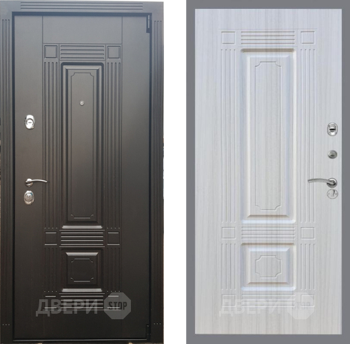 Входная металлическая Дверь Рекс (REX) 9 FL-2 Сандал белый в Реутове