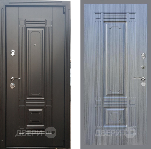 Входная металлическая Дверь Рекс (REX) 9 FL-2 Сандал грей в Реутове