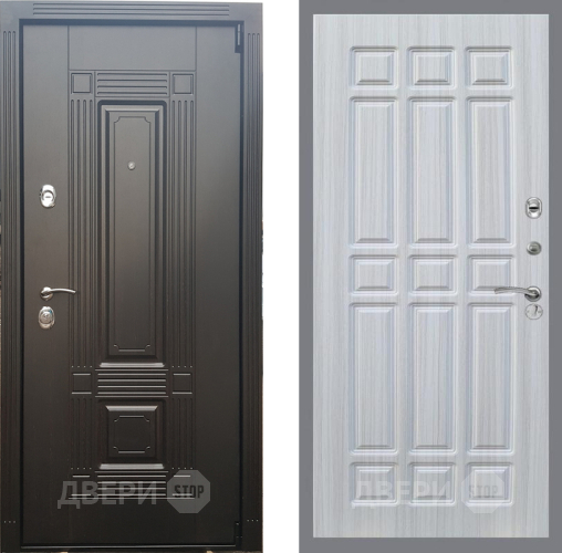 Входная металлическая Дверь Рекс (REX) 9 FL-33 Сандал белый в Реутове