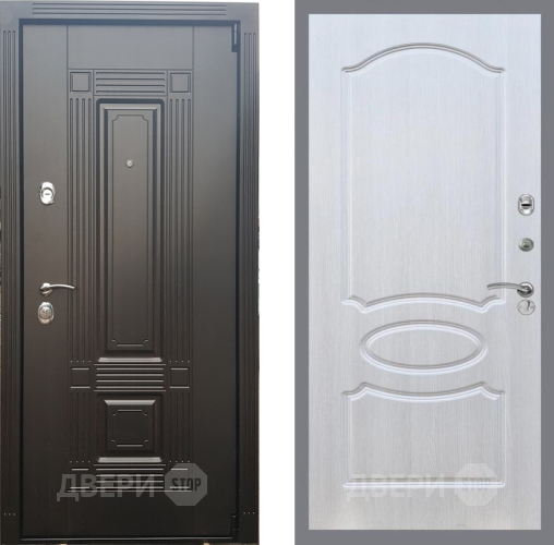 Входная металлическая Дверь Рекс (REX) 9 FL-128 Лиственница беж в Реутове