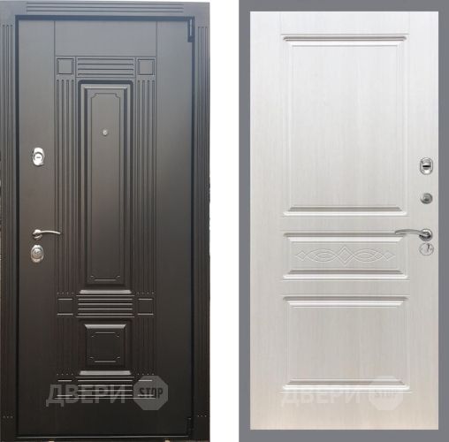 Входная металлическая Дверь Рекс (REX) 9 FL-243 Лиственница беж в Реутове