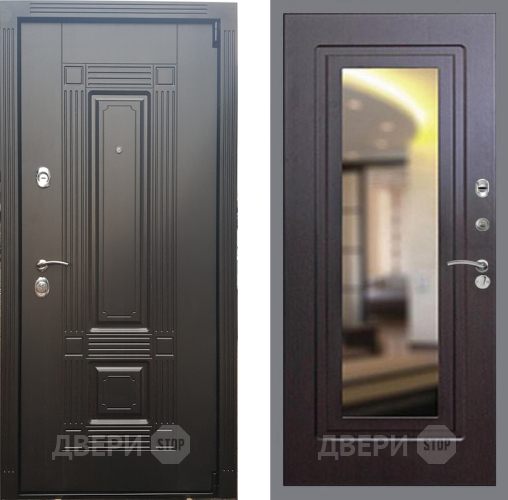 Входная металлическая Дверь Рекс (REX) 9 FLZ-120 Венге в Реутове