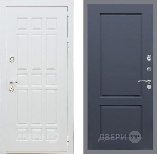 Входная металлическая Дверь Рекс (REX) 8 Силк Сноу FL-117 Силк титан в Реутове