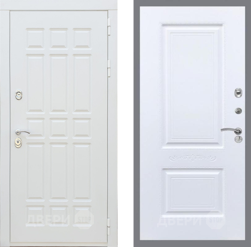 Дверь Рекс (REX) 8 Силк Сноу Смальта Силк Сноу в Реутове