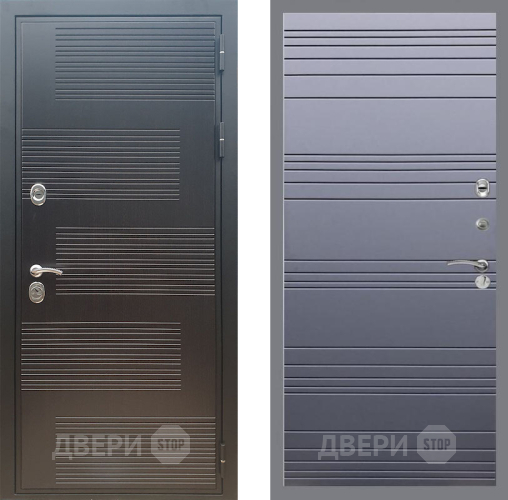 Входная металлическая Дверь Рекс (REX) премиум 185 Line Силк титан в Реутове