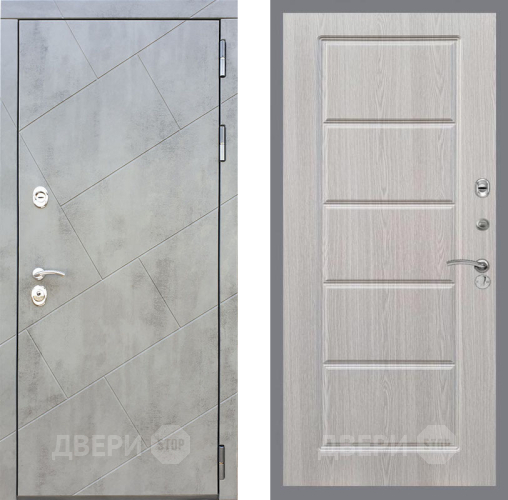 Входная металлическая Дверь Рекс (REX) 22 FL-39 Беленый дуб в Реутове