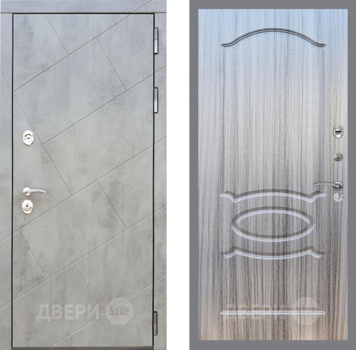 Входная металлическая Дверь Рекс (REX) 22 FL-128 Сандал грей в Реутове