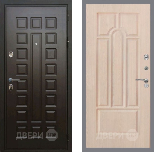 Входная металлическая Дверь Рекс (REX) Премиум 3к FL-58 Беленый дуб в Реутове