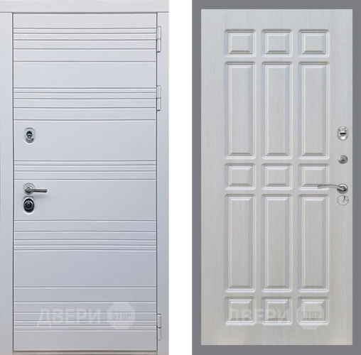 Входная металлическая Дверь Рекс (REX) 14 Силк Сноу FL-33 Лиственница беж в Реутове