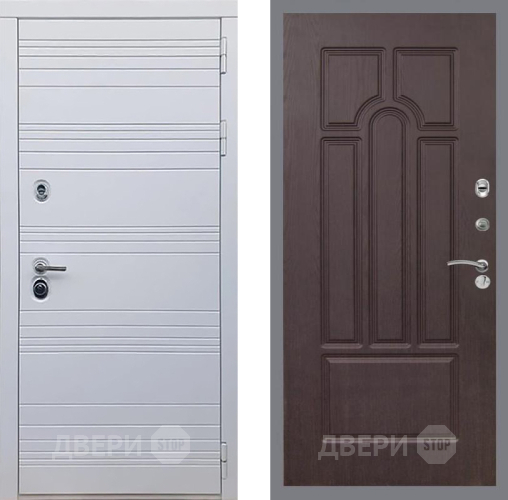 Входная металлическая Дверь Рекс (REX) 14 Силк Сноу FL-58 Венге в Реутове