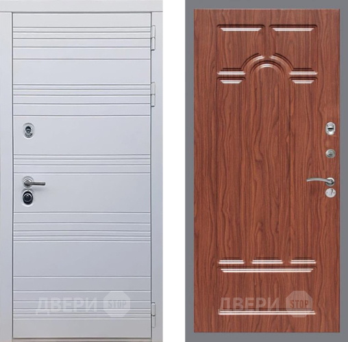 Дверь Рекс (REX) 14 Силк Сноу FL-58 орех тисненый в Реутове