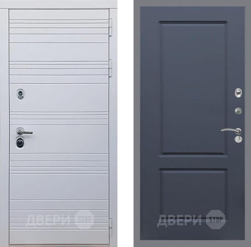 Входная металлическая Дверь Рекс (REX) 14 Силк Сноу FL-117 Силк титан в Реутове