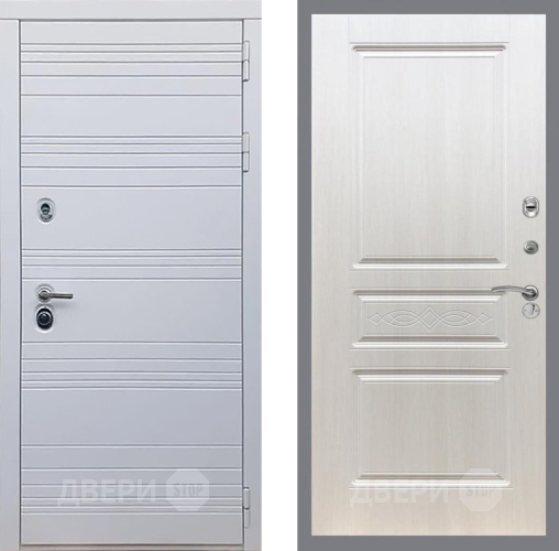 Дверь Рекс (REX) 14 Силк Сноу FL-243 Лиственница беж в Реутове