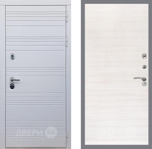 Входная металлическая Дверь Рекс (REX) 14 Силк Сноу GL Акация в Реутове