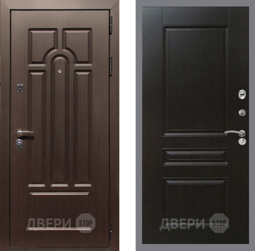 Дверь Рекс (REX) Эврика FL-243 Венге в Реутове