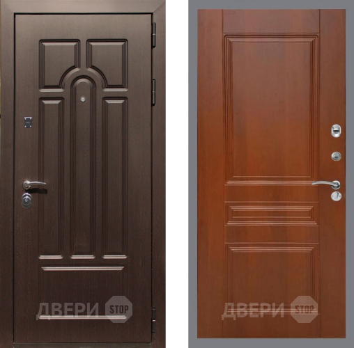 Дверь Рекс (REX) Эврика FL-243 Итальянский орех в Реутове