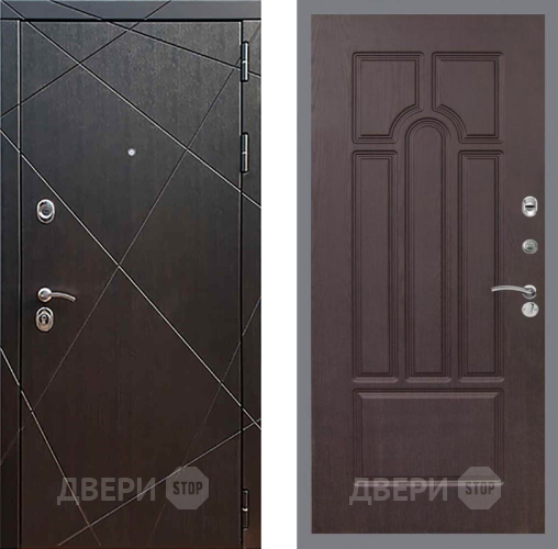 Входная металлическая Дверь Рекс (REX) 13 Венге FL-58 Венге в Реутове