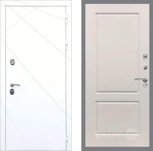 Входная металлическая Дверь Рекс (REX) 13 Силк Сноу FL-117 Шампань в Реутове