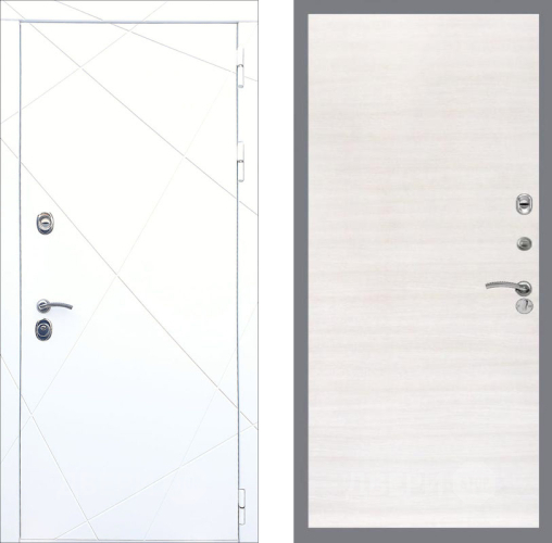 Входная металлическая Дверь Рекс (REX) 13 Силк Сноу GL Акация в Реутове