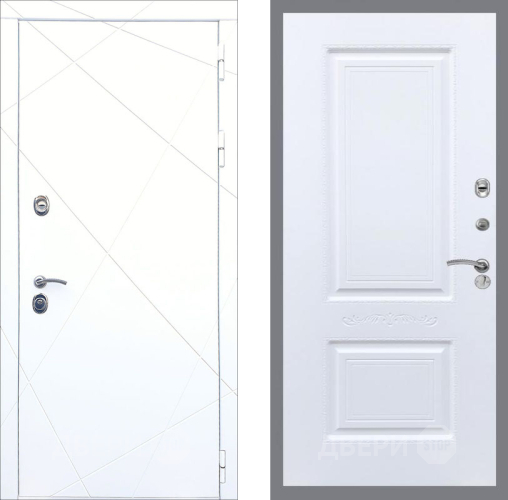 Входная металлическая Дверь Рекс (REX) 13 Силк Сноу Смальта Силк Сноу в Реутове