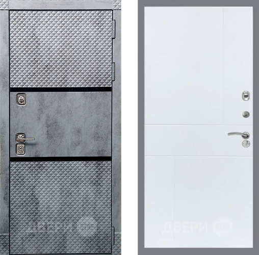 Дверь Рекс (REX) 15 Бетон Темный FL-290 Силк Сноу в Реутове