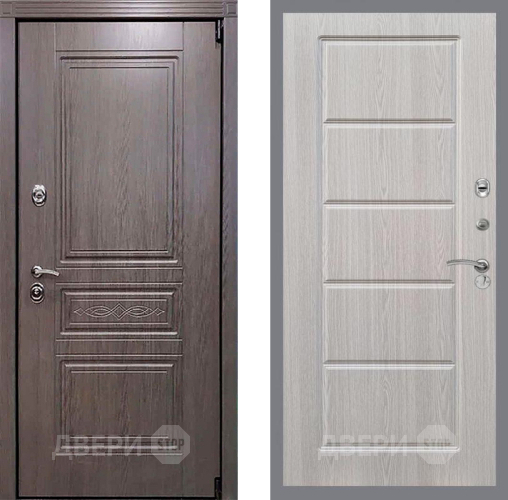 Входная металлическая Дверь Рекс (REX) Премиум-S FL-39 Беленый дуб в Реутове