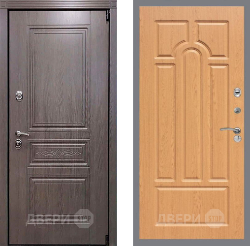 Входная металлическая Дверь Рекс (REX) Премиум-S FL-58 Дуб в Реутове